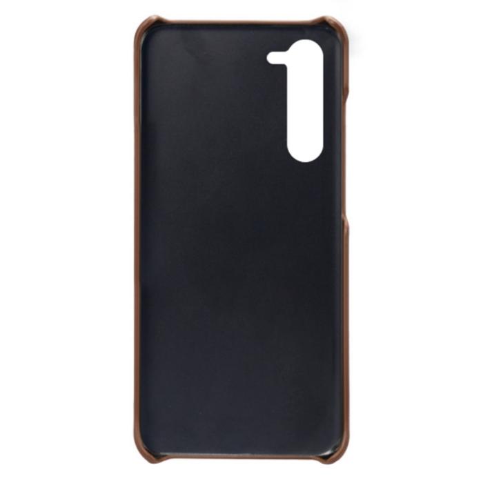 Bild 4, Samsung Galaxy S24 Plus Läderbelagt Skal Brun