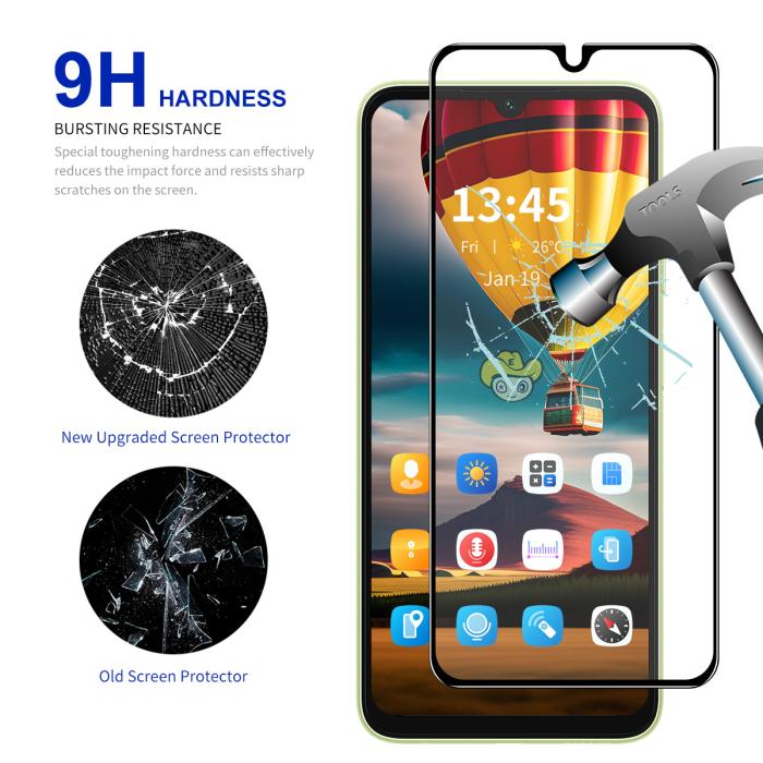 Bild 3, ENKAY Xiaomi Redmi 15C 2-PACK Skärmskydd Härdat Glas