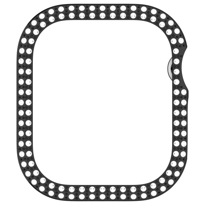 Bild 4, Apple Watch 10 42 mm Skal Rhinestone Svart