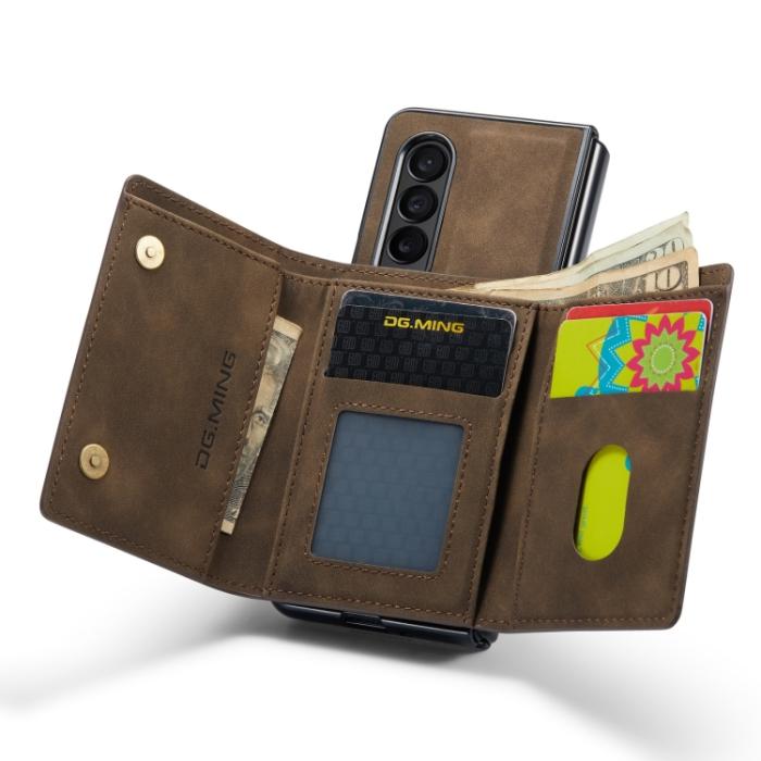 Bild 6, DG.MING Galaxy Z Fold 3 Skal 2in1 Magnetisk Avtagbart Kortfack