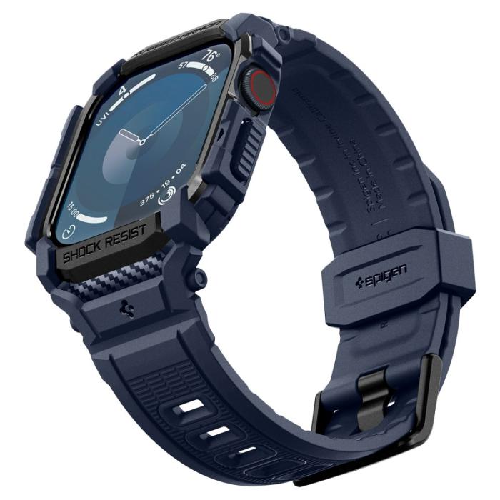 Bild 6, Spigen Apple Watch 11/10 46 mm Skal Rugged Armor 'Pro'