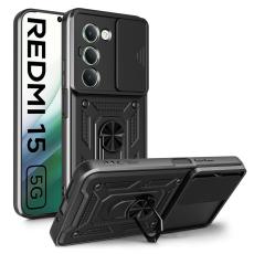Tech-Protect Xiaomi Redmi 15 5G/4G Skal CamShield Svart
