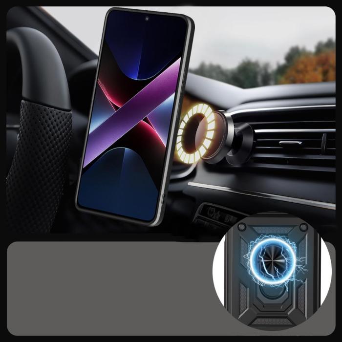 Bild 3, Tech-Protect Xiaomi Redmi 15 5G/4G Skal CamShield Svart