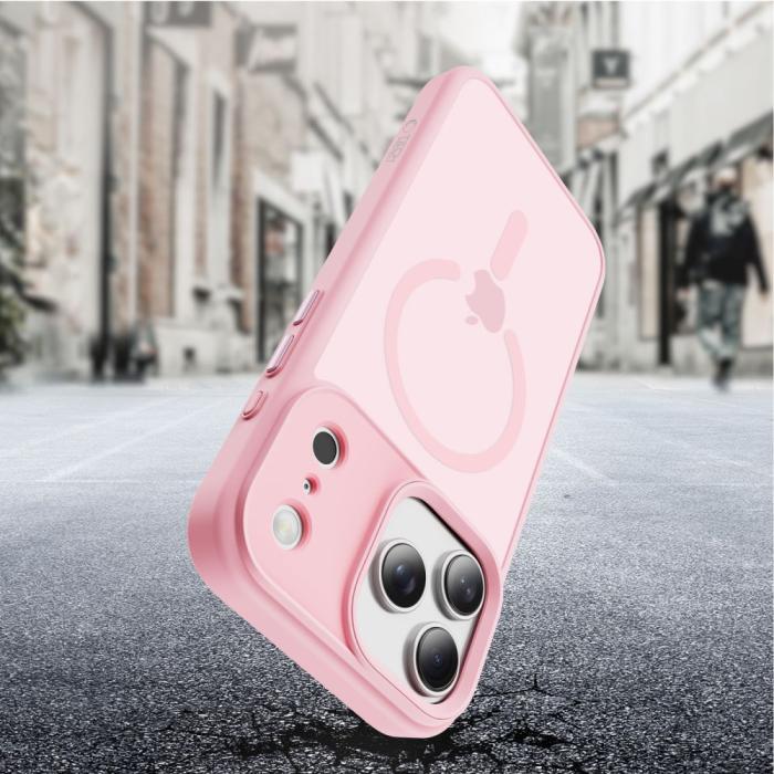 Bild 6, Tech-Protect iPhone 17 Pro Skal MagSafe MagMat Rosa
