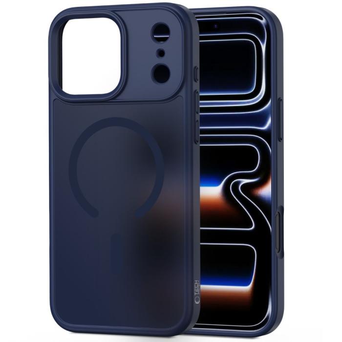 Bild 2, Tech-Protect iPhone 17 Pro Max Skal MagSafe MagMat Deep Blue