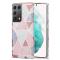 Samsung Galaxy S21 Ultra - Geometriskt Marmor Skal