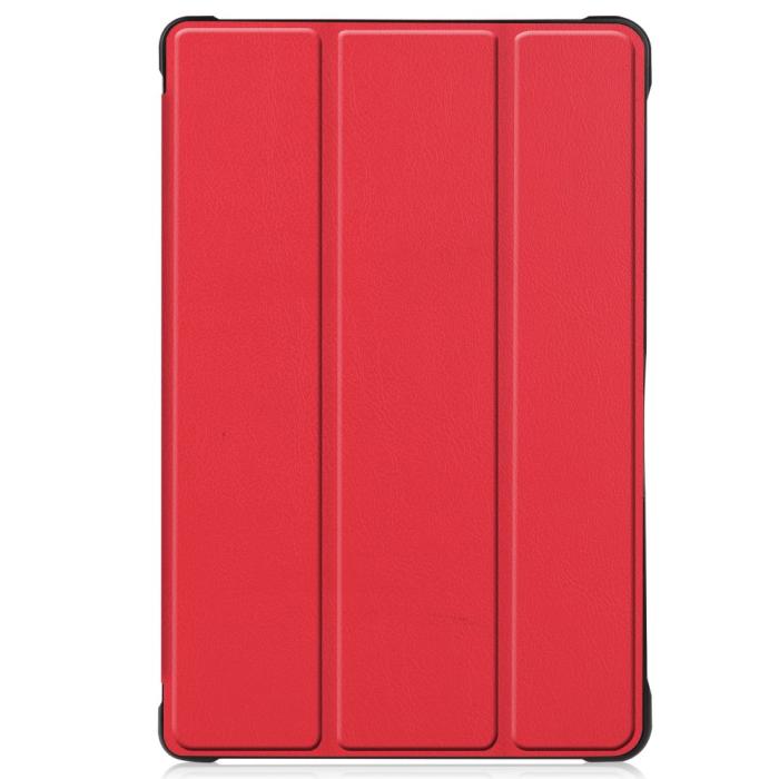 Bild 3, Samsung Galaxy Tab A7 10.4 Fodral Shockproof Tri-Fold Röd
