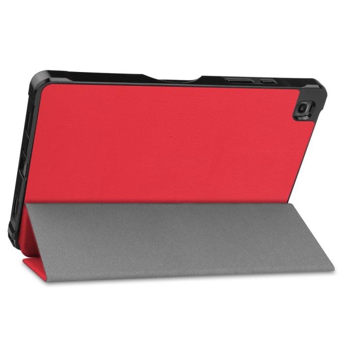 Bild 4, Samsung Galaxy Tab A7 10.4 Fodral Shockproof Tri-Fold Röd