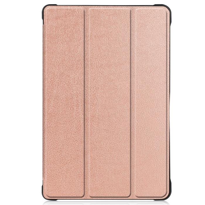 Bild 3, Samsung Galaxy Tab A7 10.4 Fodral Shockproof Tri-Fold Roséguld