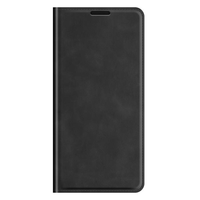 Bild 5, iPhone 13 Pro - Skin Touch Flip Fodral - Svart