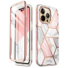 Supcase iPhone 14 Pro Max Skal Cosmo Marble