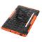 Samsung Galaxy Tab S6 Lite Skal Rugged Kickstand Armor Orange