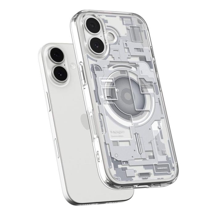 Bild 5, Spigen iPhone 17 Skal MagSafe Ultra Hybrid Zero One Vit