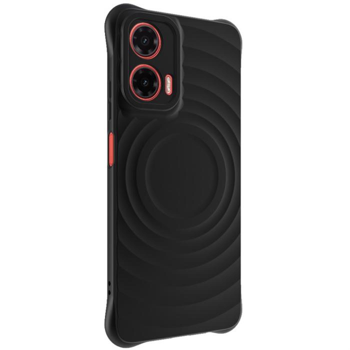 Bild 5, IMAK Motorola Moto G35 5G Skal Waterdrop Matt Svart