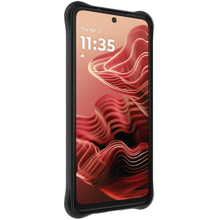 Bild 6, IMAK Motorola Moto G35 5G Skal Waterdrop Matt Svart