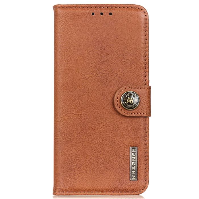 Bild 2, KHAZNEH Xiaomi Redmi Note 11 4G Fodral Läder Brun