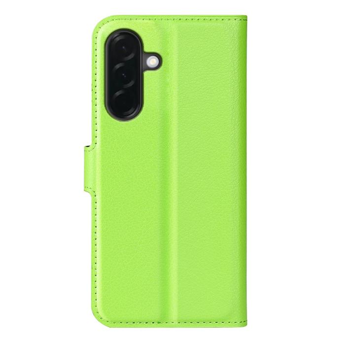 Bild 6, Samsung Galaxy A37 5G Fodral Litchi Läder Grön