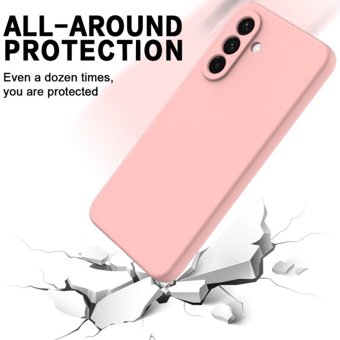 Bild 5, Samsung Galaxy A26 5G Skal Liquid Silikon Rosa