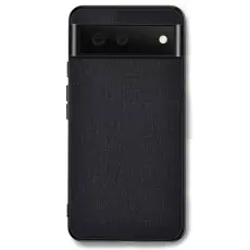 Google Pixel 8 Skal Tygm&ouml;nstrat Hybrid Svart