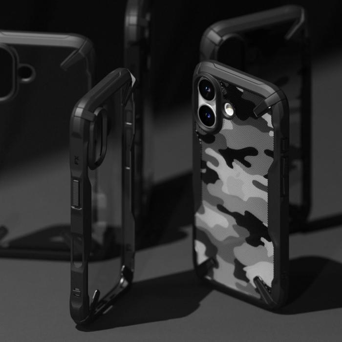 Bild 4, Ringke iPhone 16 Skal Fusion X Svart