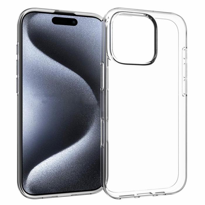 Bild 1, iPhone 16 Pro Skal TPU Transparent
