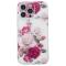 iPhone 16 Pro Skal TPU Blommer Rosa