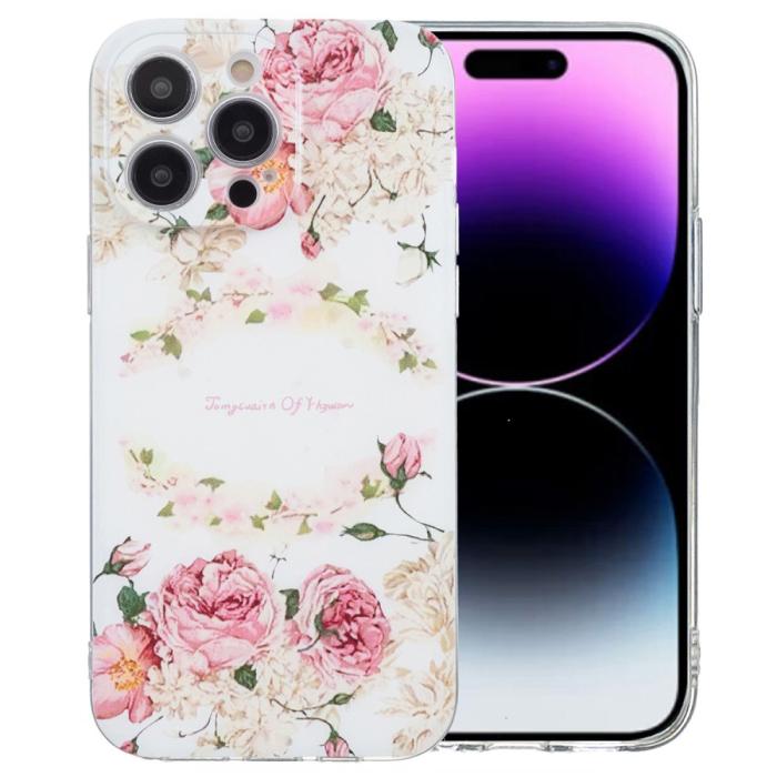 Bild 1, iPhone 16 Pro Skal TPU Rosor
