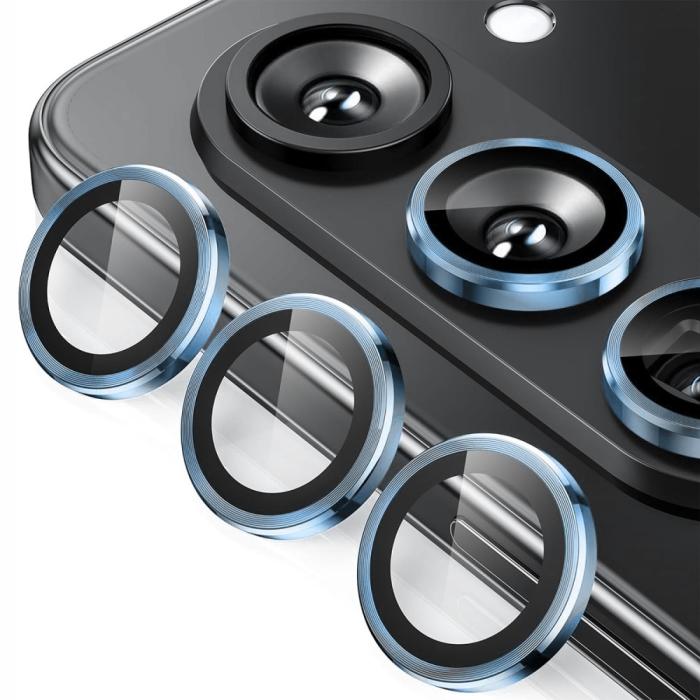 Bild 1, ENKAY Galaxy Z Fold 6 Linsskydd Härdat Glas Blå