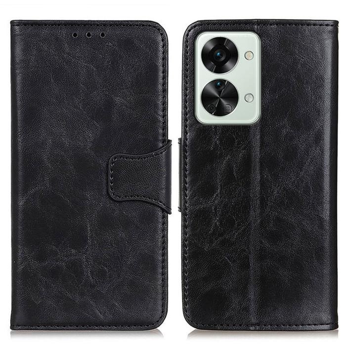 Bild 1, OnePlus Nord 2T 5G Fodral Split Läder Svart