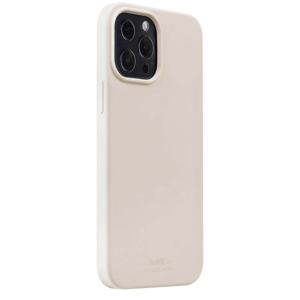 holdit iPhone 13 Pro Max Skal Silikon Coconut Milk