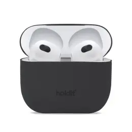 holdit AirPods 3 Skal Silikon Nygård Svart