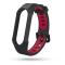 Tech-Protect Xiaomi Mi Smart Band 5 / 6 / 7 Armband Armor Svart/Röd