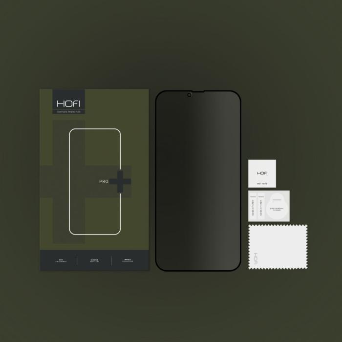 Bild 5, HOFI iPhone 13 Pro Max / 14 Plus Skärmskydd Anti Spy Pro+ Privacy