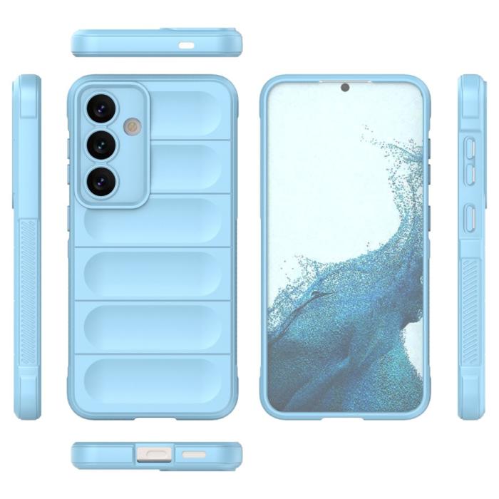 Bild 6, Samsung Galaxy S24 Plus Skal Magic Shield TPU Ljus Blå