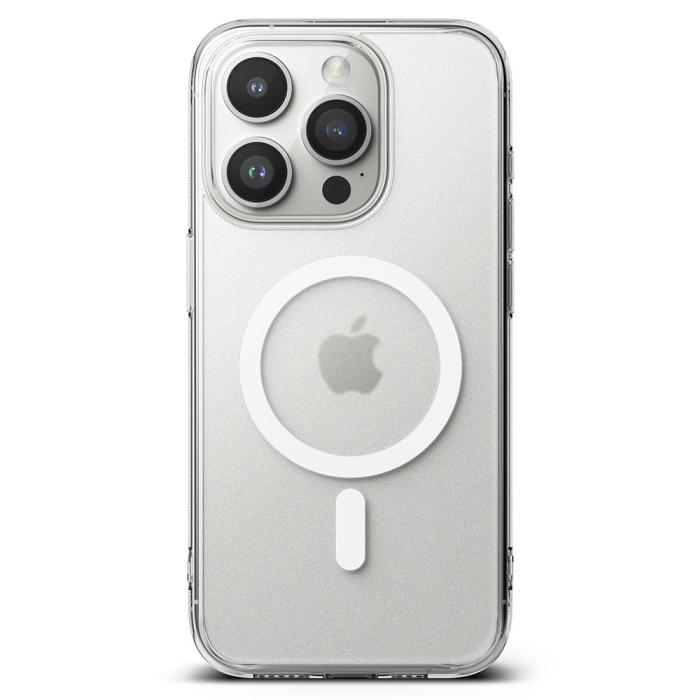 Bild 3, Ringke iPhone 15 Pro Max Skal MagSafe Fusion Matt Transparent
