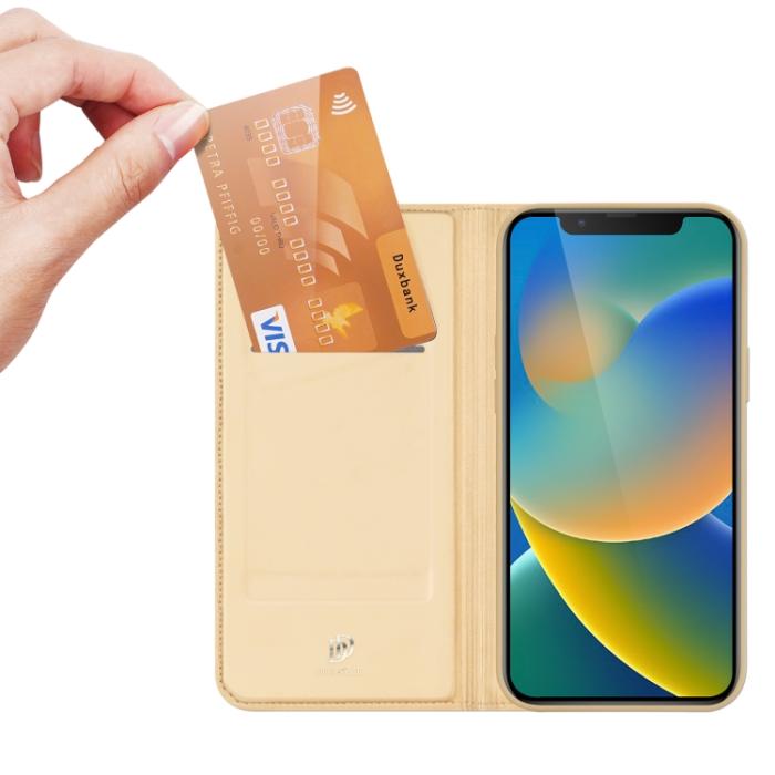 Bild 4, DUX DUCIS iPhone 14 Fodral Skin Pro Guld