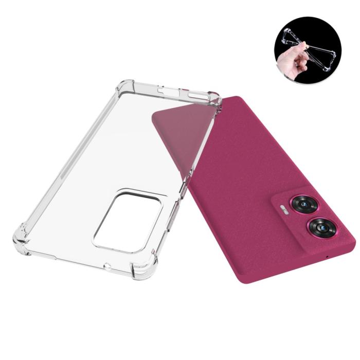 Bild 2, Motorola Edge 50 Fusion 5G TPU Skal Transparent