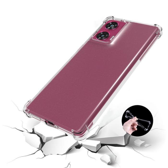Bild 3, Motorola Edge 50 Fusion 5G TPU Skal Transparent