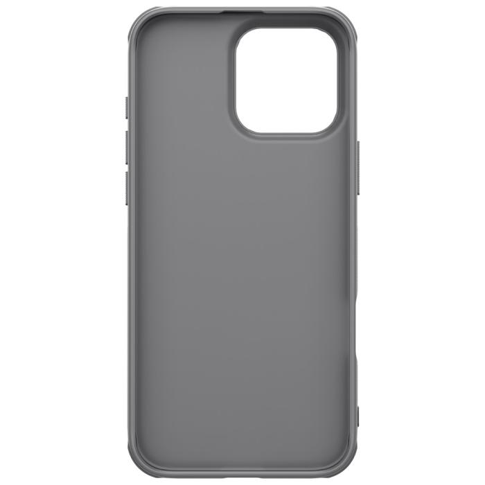 Bild 6, NILLKIN iPhone 16 Pro Skal Frosted Shield Pro Grå