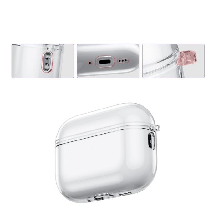 Bild 2, AirPods Pro 3 Skal TPU Rosa