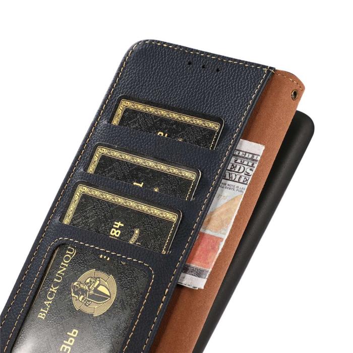 Bild 5, KHAZNEH Samsung Galaxy S26 Ultra Fodral Äkta Läder Blå