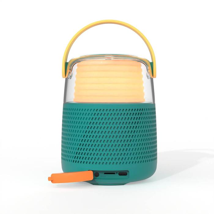 Bild 4, MOB Högtalare Karaoke Kit Mic LED Blå
