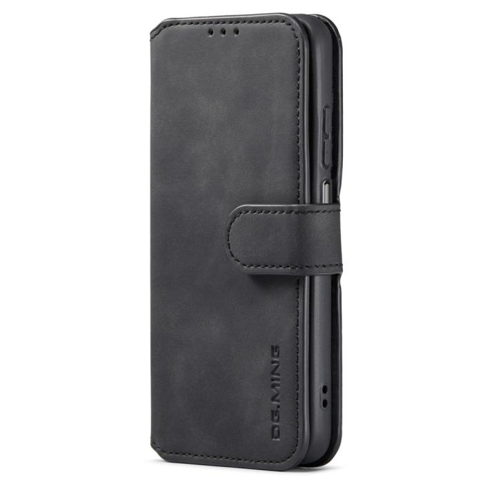 Bild 2, DG.MING Samsung Galaxy A04s / A13 5G Fodral Retro Läder Svart
