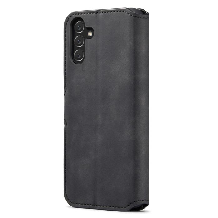 Bild 3, DG.MING Samsung Galaxy A04s / A13 5G Fodral Retro Läder Svart