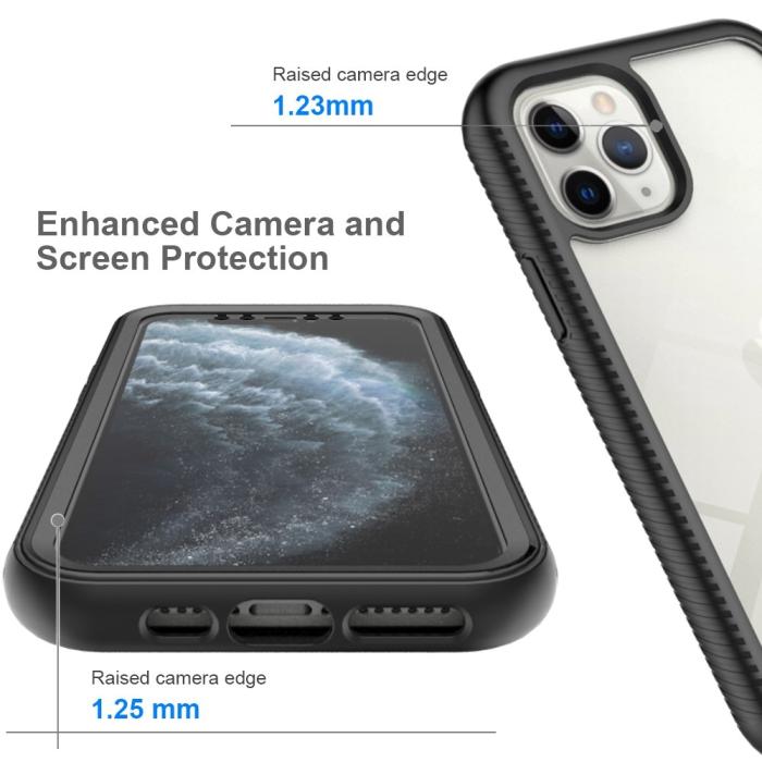 Bild 4, iPhone 11 Pro Skal 360 Hybrid Defense Svart