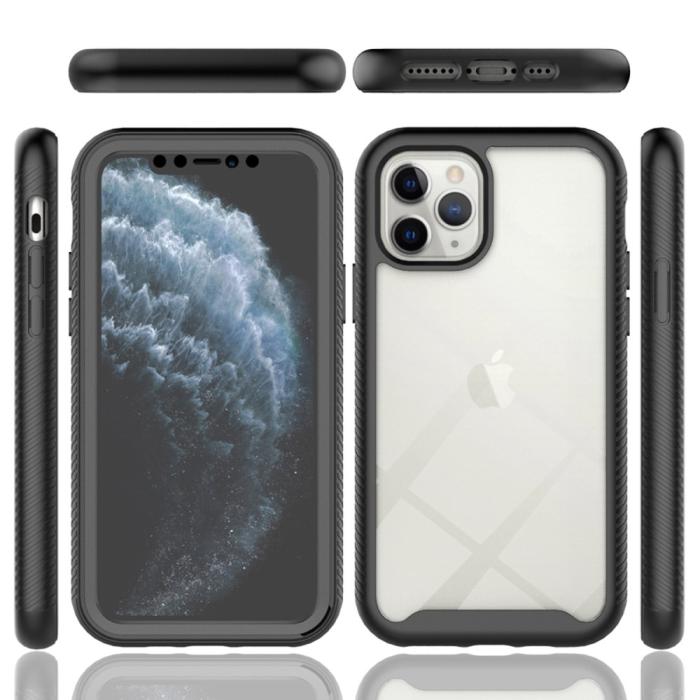 Bild 5, iPhone 11 Pro Skal 360 Hybrid Defense Svart