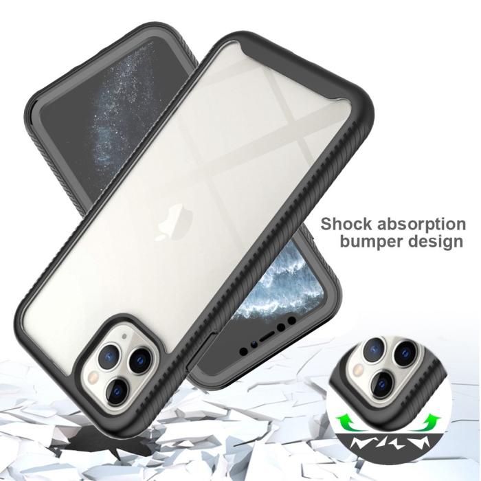 Bild 4, iPhone 11 Pro Max Skal 360 Hybrid Defense Svart