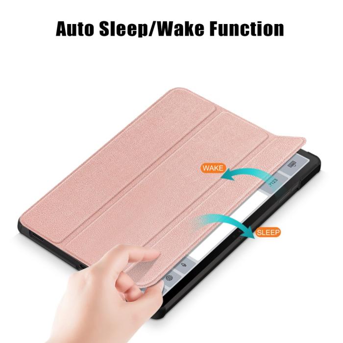 Bild 4, Samsung Galaxy Tab S9 Fodral Tri-Fold Roséguld