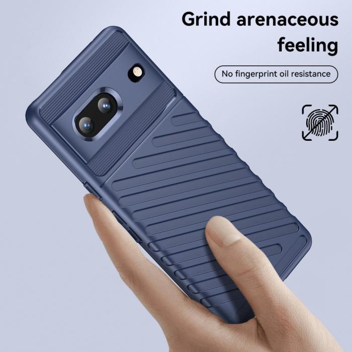 Bild 3, Google Pixel 7 Skal Twill Textur Blå