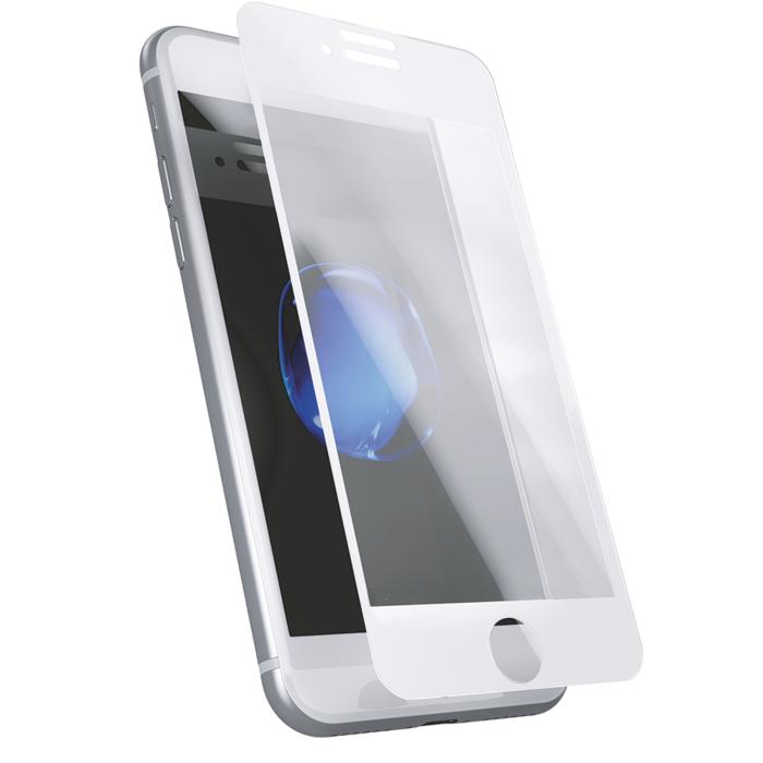 Bild 1, holdit iPhone 6/7/8/SE 2020/2022 Heltäckande Skärmskydd I Härdat Glas Vit